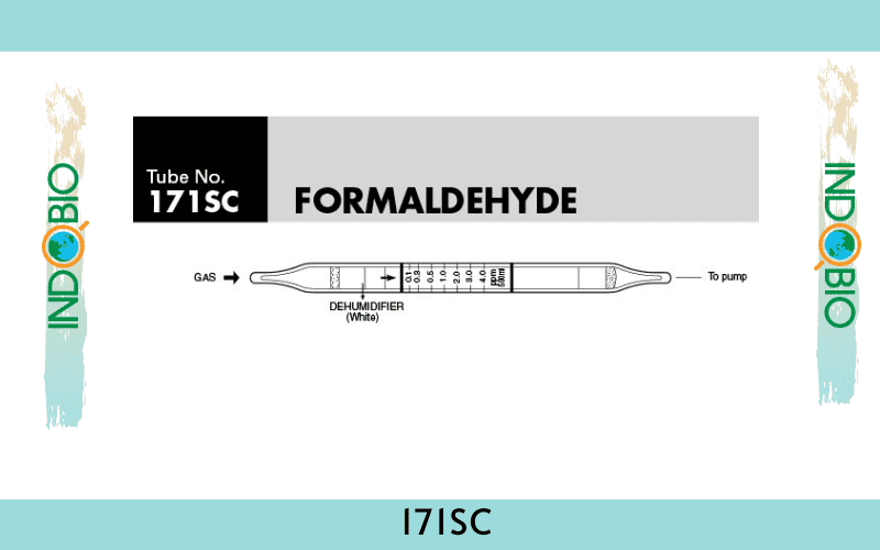 ống test phát hiện khí HCHO 171SC Kitagawa thang đo 0.05-4 ppm, đóng gói 10 test/hộp